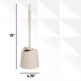 Superio Toilet Brush Cleaner and Holder Eco-Friendly Toilet Bowl Cleaner Brush
