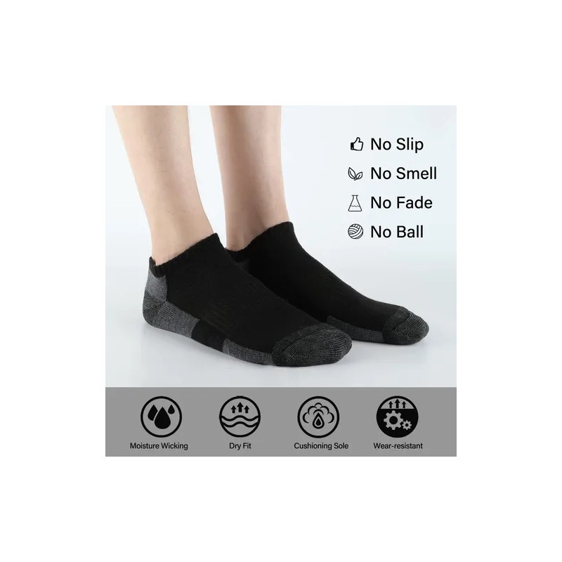 De Calcetines Cortos Mujer Hombre 12 Pares Tines Moda-shang
