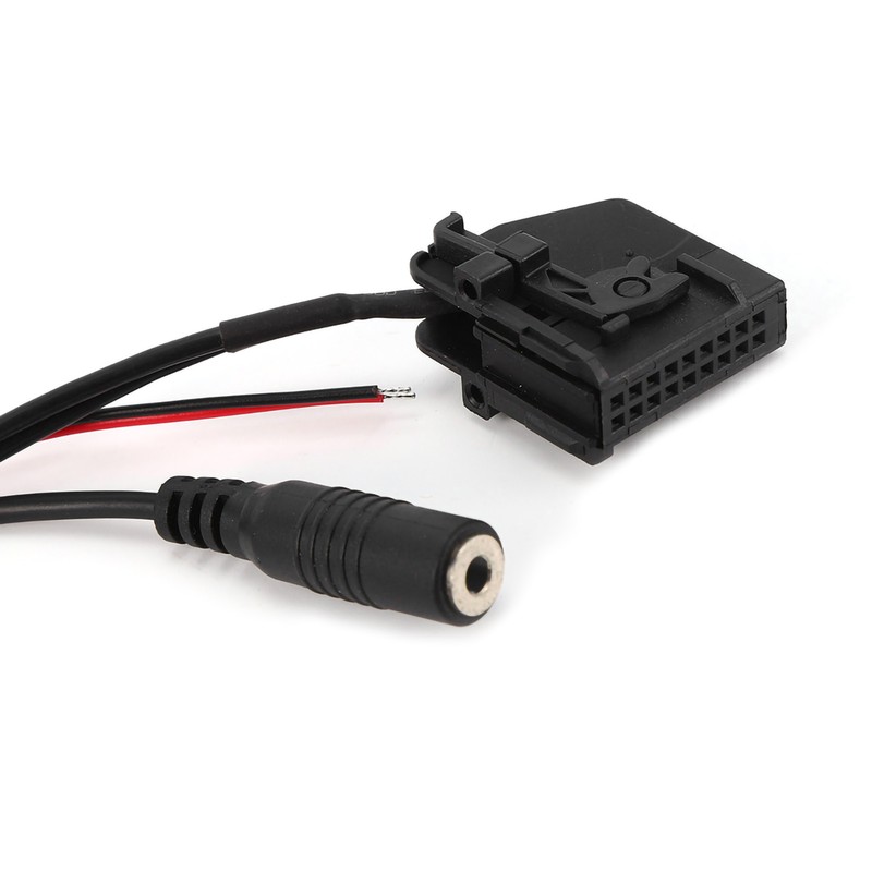 18Pin Bluetooth AUX Cable Adapter Car Microphone Fit for Benz