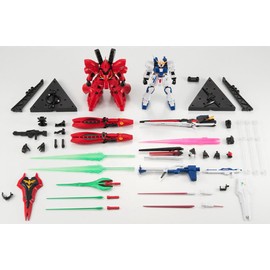 Mobile Suit Gundam G Frame FA RX-93ff V Gundam & MSN-04FF Sazabi Set