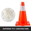 VEVOR 12Pack 18" Traffic Cones, Safety Road Parking Cones PVC