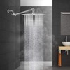 Voolan Rain Shower Head, High Pressure High Flow All Metal