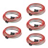 Hysmigor 5 pcs/Pack 20AWG 3 Pin JST SM Male Female