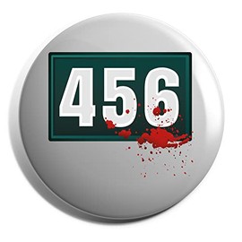 Hippowarehouse Player 456 (Pocket) Badge Various Sizes 38mm 50mm 75mm