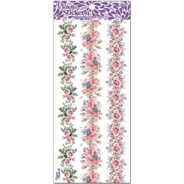 Violette Stickers Rose Borders