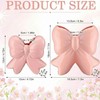 Jingmore Bow Vase Coquette Ceramic Vase Pen Holder Makeup Brush