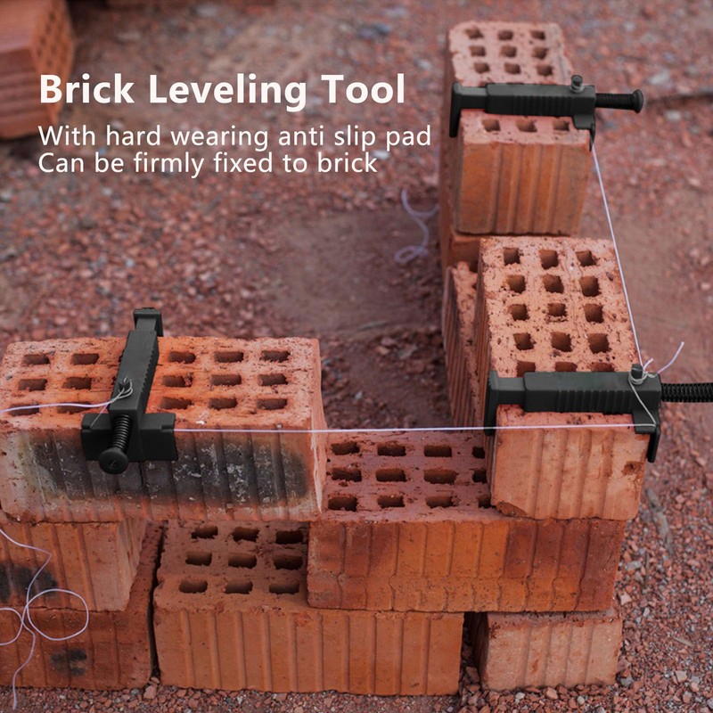 Culnflun Brick Line Clamps 2 PCS, 9~12cm/3.5~4.7 Inch Tightening Range,