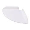 Fockety 2 Pcs Corner Shelf Wall Mount, Acrylic Quarter Round