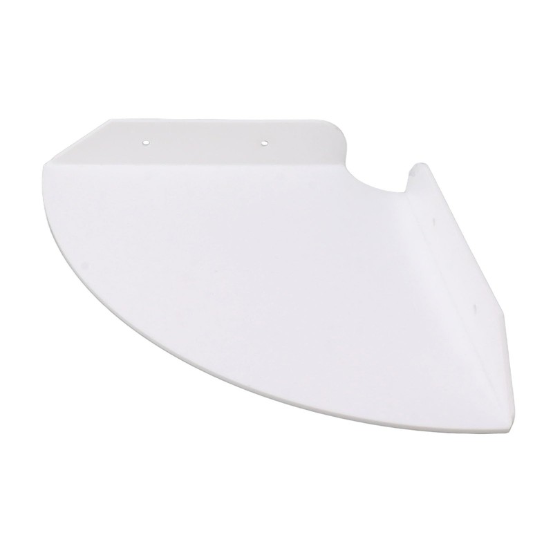 Fockety 2 Pcs Corner Shelf Wall Mount, Acrylic Quarter Round