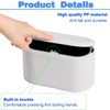 AIMALL Modern Desktop Trash Can with Lid - Nordic Japanese