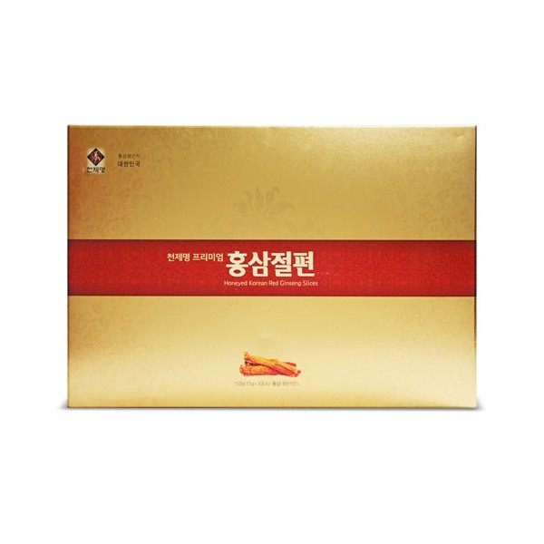 Cheonjemyeong Red Ginseng [Cheonjemyeong] Premium red ginseng slices as a