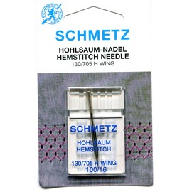 Schmetz Hemstitch (Wing) Sewing Machine Needle - Size: 100/16 (Finest)
