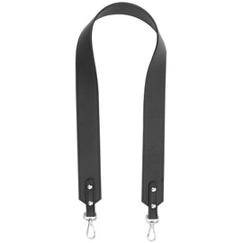 WADORN Leather Shoulder Strap, 89.5 cm Shoulder Strap for Bags, Black Strap, Handbags, Carry Strap, Shoulder Strap, Shoulder Strap, Stripes, 4.1 cm Wide Leather Shoulder Strap, Bags, DIY Accessories