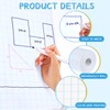 Jetec 1" Large Grid Graph Paper Roll 19.7 Inch x