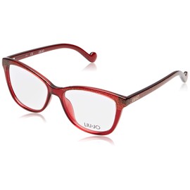 Liu Jo Women's Lj2639 604 52 Glasses Frames, Gold (Burgundy W/Gold Glitter), 4XL