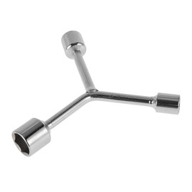 RATCHROLL 1 Pcs Socket Wrench 70mm,75mm,75mm Spanner Socket Remover Hexagon Carbon Steel 12mm,14mm,17mm for Car Motorcycle Dirtbike Y Shaped 3 Way Wrench Sleeve