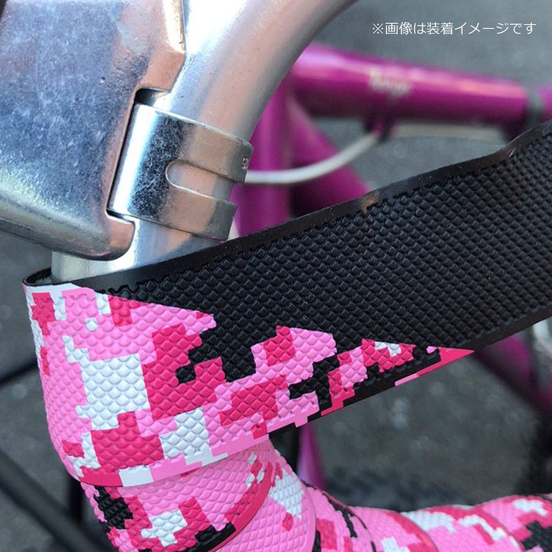 NOGUCHI NTB-007 Bicycle Bar Tape [Pixel Camo Bar Tape] Pink