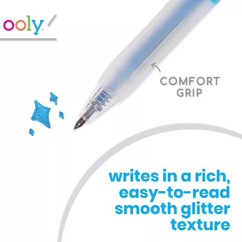 Ooly Oh My Glitter Gel Pens - Set of 4