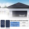 433.92 MHz Remote Control Garage Door, Pack of 3 Remote