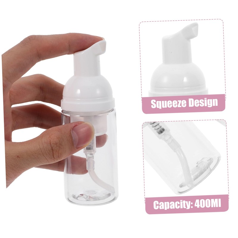 Alipis Foaming Pump Bottle Set 20pcs Mini Travel Toiletries Bottles