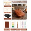 Bafeil Leather Bible Cover for Men, Large Bible Case with