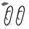 Darlingao 50 Pcs Speed Clips for Fishing Lures, Fishing Speed
