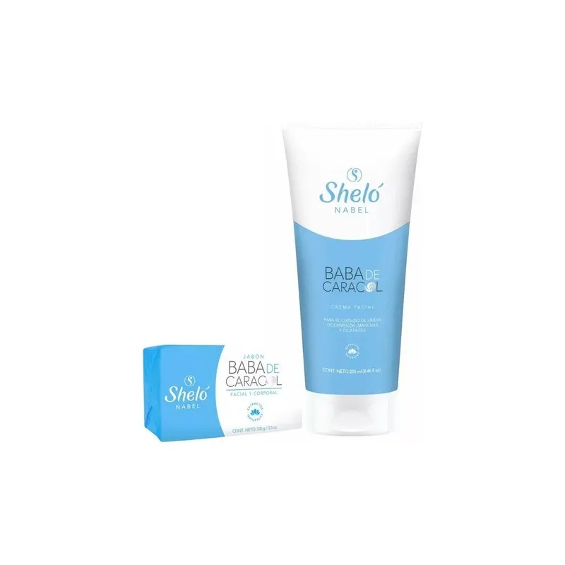 Pack Baba De Caracol Jabón Y Crema