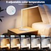 White crown LED Desk Lamp Dimmable Table Lamp Reading Lamp