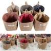 Cotton Linen Storage Bag, Clothes Bag Hanging Cotton Linen Basket