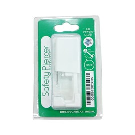 JPS Safety Piercer Ear Long Type Silver Color (Medical Stainless Steel) March 5M103WL 1 Piece (x1)