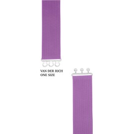 Van Der Rich ® - Wide Elastic Belt with Buckle 7.5 cm - Women, purple