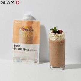 GLAM.D Light Meal Habit Shake 40g*5ea, Type:Chocolate