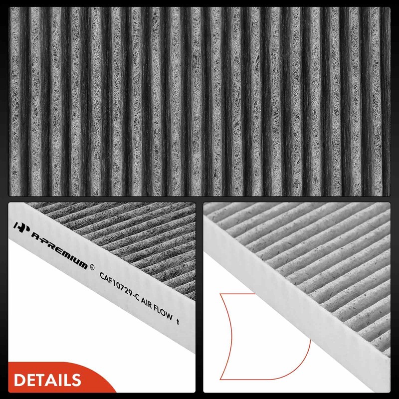 A-Premium 2-PC Engine & Cabin Air Filter with Activated Carbon