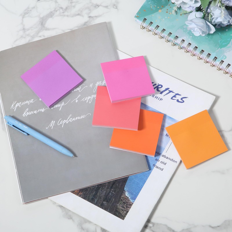 Mr. Pen- Sticky Notes, 3”x3”, 12 Pads, 600 Sheets, 12