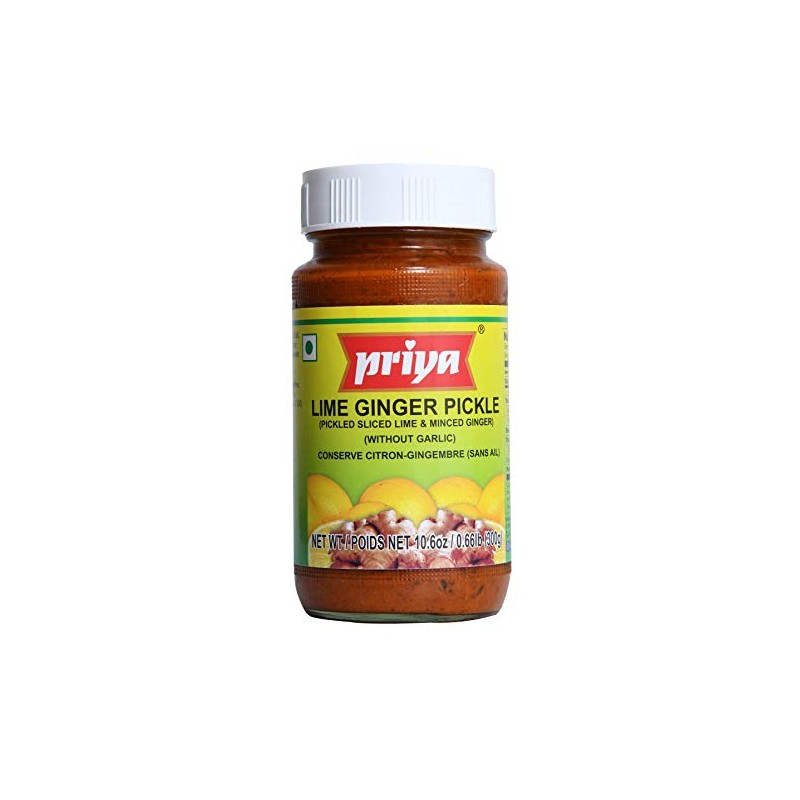 Priya Lime Ginger Pickle 300g