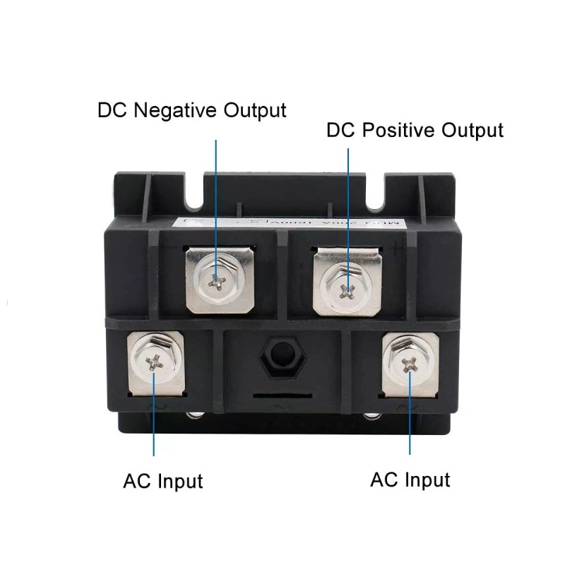 Baomain Bridge Rectifier 200A 1600V Full Wave Diode Module Single-Phase