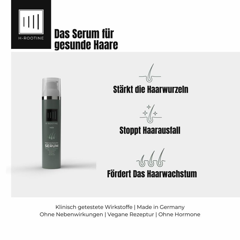 H-ROOTINE Hair Serum for Men (100 ml) • Hair Growth