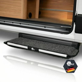 your GEAR Mantua Step Mat for Motorhome & Caravan - Doormat for Electric Level 55 x 28 cm - Protective Mat Caravan Step Carpet - Non-Slip & Washable - No Drilling Required