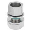 2Pcs Cable Connectors Waterproof Stainless Steel Cord Head Adapters for