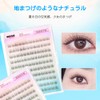 Hannie wish False Eyelashes, No Glue Required Long Lasting, Large