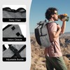 Outplea 20L Foldable Backpack Men Women Ultralight Rolltop Backpack Packable