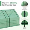Aoodor 6 x 3 x 3 ft Mini Greenhouse with