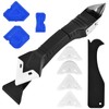 Silicone Caulking Tool, 3 in 1 Caulking Remover Glazing Compound