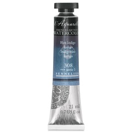 Sennelier Artist Watercolour Paint Tube 21 ml, Series 1 Indigo
