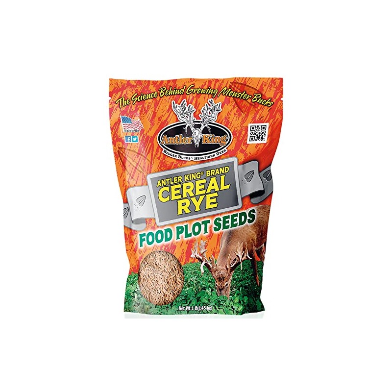 Antler King Cereal Rye Food Plot Seed | 1 lb