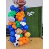 6 Pieces Volleyball Balloons 18 inch, Volleyball Themed Party Decorations