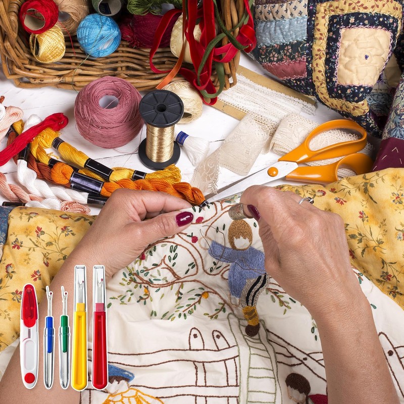 Stitch Ripper Seam Ripper and Thread Remover Kit for Sewing