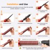 SI FANG Spindle Sander Adaptor Kit Drum Sander for Drill,