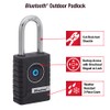Master Lock Outdoor Bluetooth Smart Lock with Keypad, 2-7/32 in.