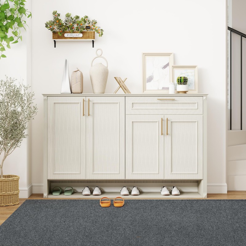tonchean 4FT x 10FT Commercial Runner Rug for Hallways